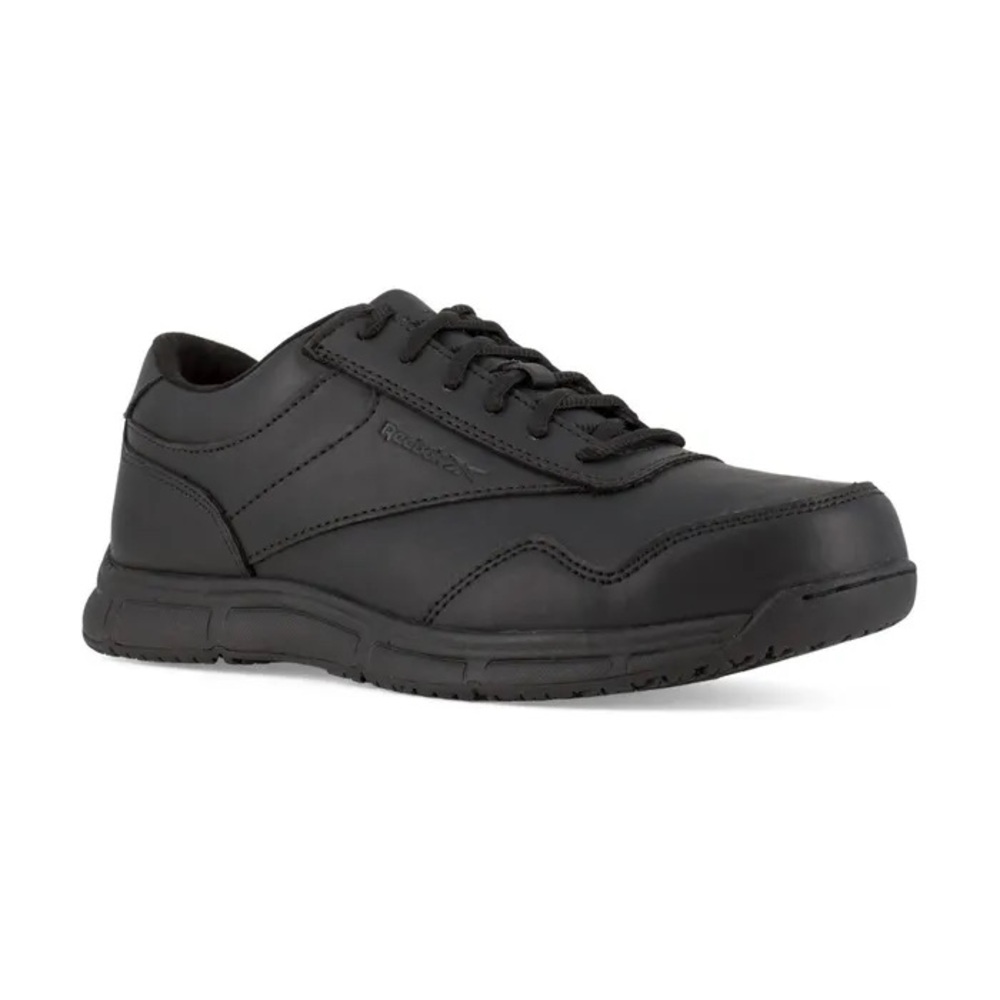 Reebok Men's All-Black RB1130 Soft Toe EH Jorie LT Oxford Work Shoe (Brand New)